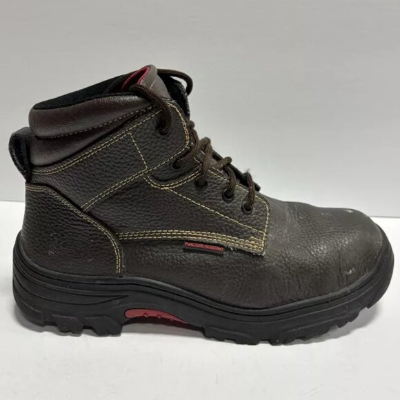 Skechers Men’s Burgin- Tarlac Steel Toe Work Boots, Size 10.5 M